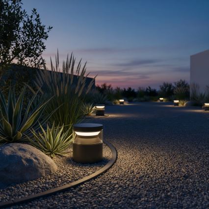 Ideal Lux - LED Vanjska lampa BOEING LED/14W/230V 15 cm CRI 90 IP65 crna