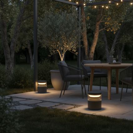 Ideal Lux - LED Vanjska lampa BOEING LED/14W/230V 15 cm CRI 90 IP65 crna