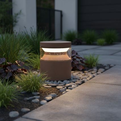 Ideal Lux - LED Vanjska lampa BOEING LED/14W/230V 15 cm CRI 90 IP65 smeđa