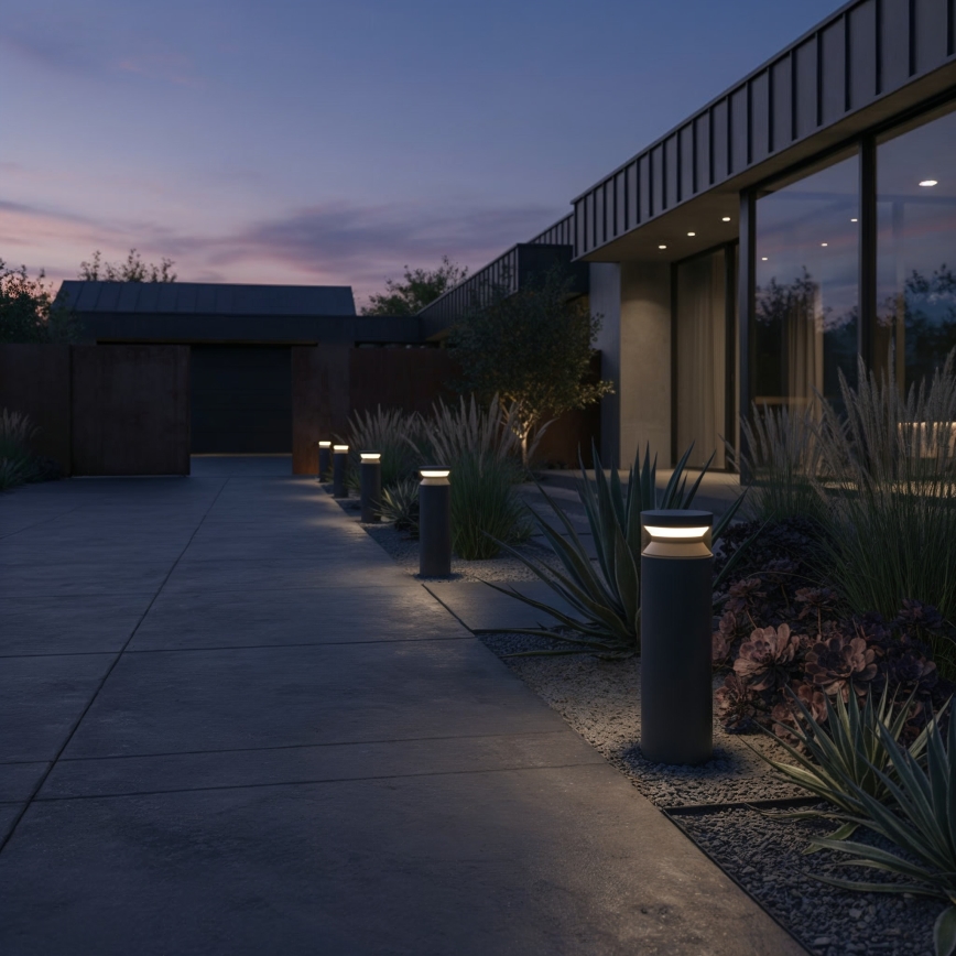 Ideal Lux - LED Vanjska lampa BOEING LED/14W/230V 40 cm CRI 90 IP65 crna