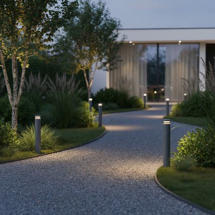 Ideal Lux - LED Vanjska lampa BOEING LED/14W/230V pr. 70 cm CRI 90 IP65 antracit