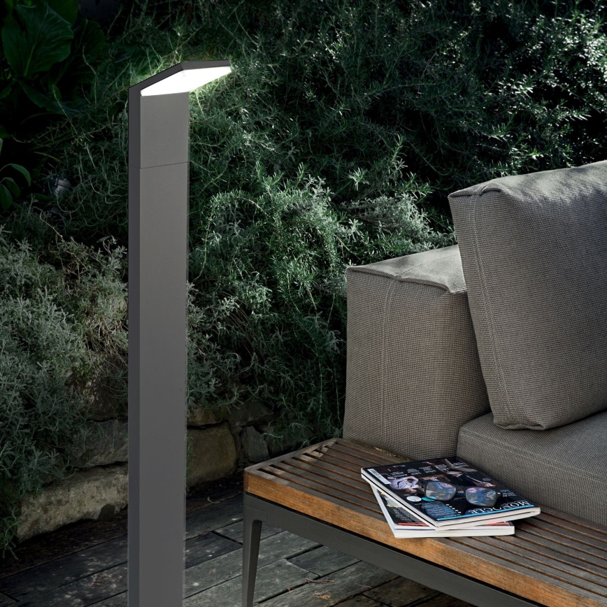 Ideal Lux - LED Vanjska lampa STYLE LED/8,5W/230V 4000K 100 cm CRI 90 IP54 antracit
