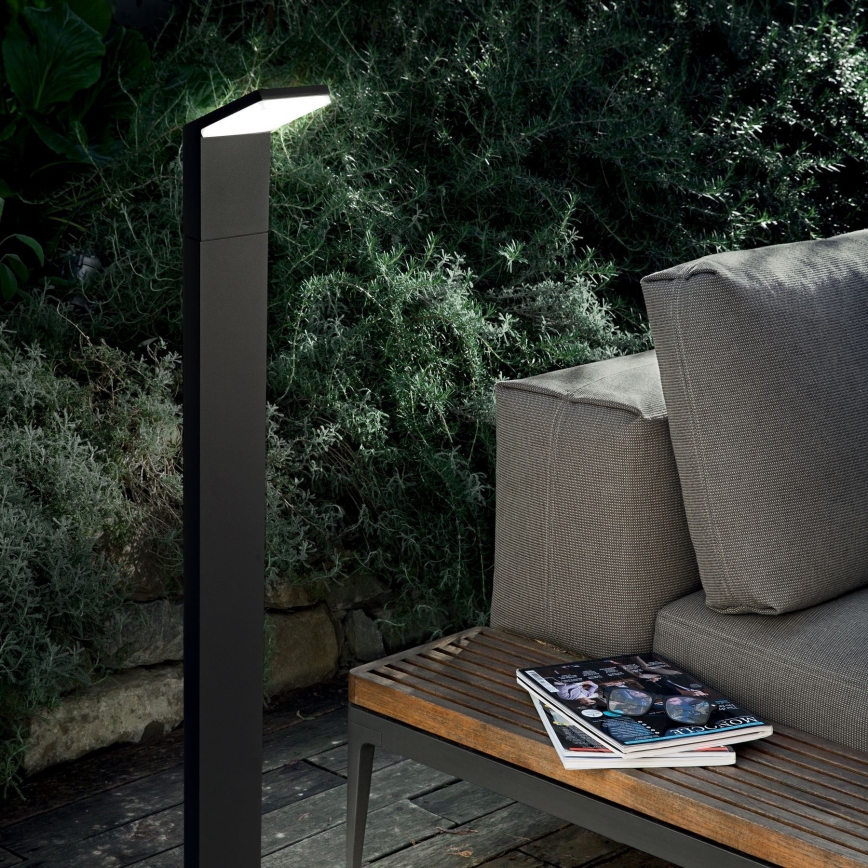 Ideal Lux- LED Vanjska lampa STYLE LED/8,5W/230V 4000K 100 cm CRI 90 IP54 crna