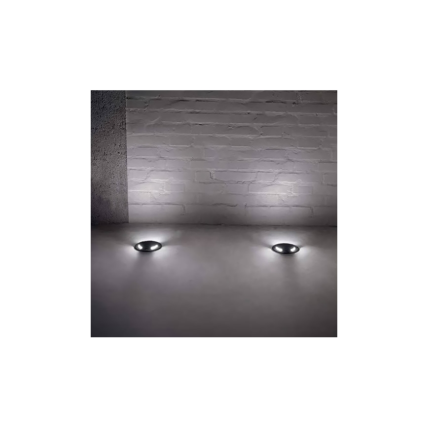 Ideal Lux - LED Vanjska rasvjeta za kućni prilaz CECI 1xGU10/4,5W/230V IP67 crna