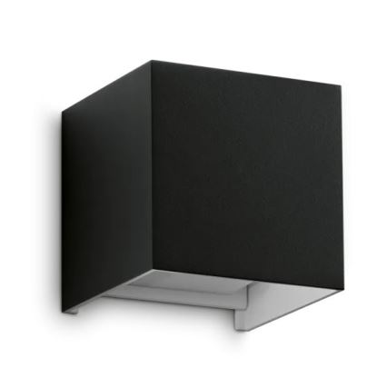 Ideal Lux - LED Vanjska zidna svjetiljka ATOM LED/12W/230V CRI 90 IP54 crna