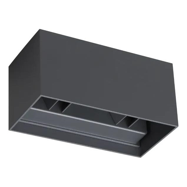 Ideal Lux - LED Vanjska zidna svjetiljka ATOM LED/25W/230V CRI 90 IP54 antracit