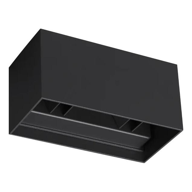 Ideal Lux - LED Vanjska zidna svjetiljka ATOM LED/25W/230V CRI 90 IP54 crna