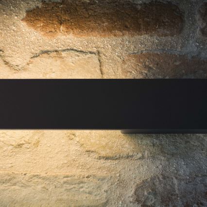 Ideal Lux - Vanjsko LED zidno svjetlo LINEA, 20 W, 230 V, CRI 90, 104 cm, IP54, crna