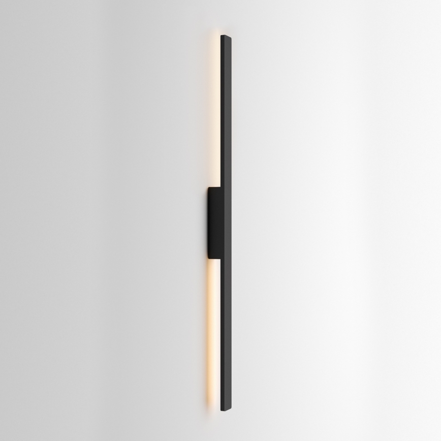 Ideal Lux - LED vanjsko zidno svjetlo LINEA LED/23W/230V CRI 90 144 cm IP54 crna