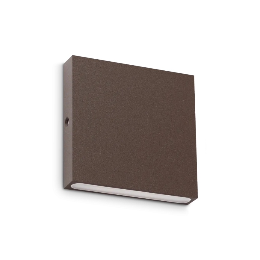 Ideal Lux - LED vanjska zidna svjetiljka POST-IT LED/3W/12V CRI 90 smeđa