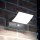 Ideal Lux - LED Vanjska zidna svjetiljka sa senzorom SWIPE LED/21W/230V CRI 90 IP54 antracit