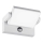 Ideal Lux - LED Vanjska zidna svjetiljka sa senzorom SWIPE LED/21W/230V CRI 90 IP54 bijela