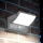 Ideal Lux - LED vanjska zidna svjetiljka sa senzorom SWIPE LED/21W/230V CRI 90 IP54 siva