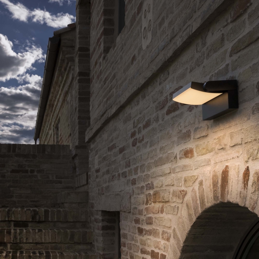 Ideal Lux - LED Vanjska zidna svjetiljka SWIPE LED/21W/230V CRI 90 IP54 antracit