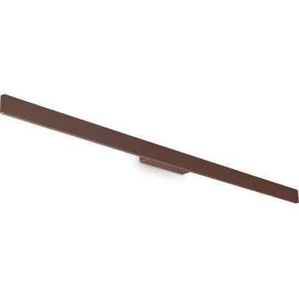 Ideal Lux - LED vanjska zidna svjetiljka LINEA LED/23W/230V CRI 90 144 cm IP54 smeđa