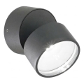 Ideal Lux - LED Vanjsko zidno svjetlo OMEGA LED/7W/230V CRI 90 IP54 antracit