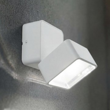 Ideal Lux - LED vanjsko zidno svjetlo OMEGA LED/7W/230V CRI 90 IP54 bijela