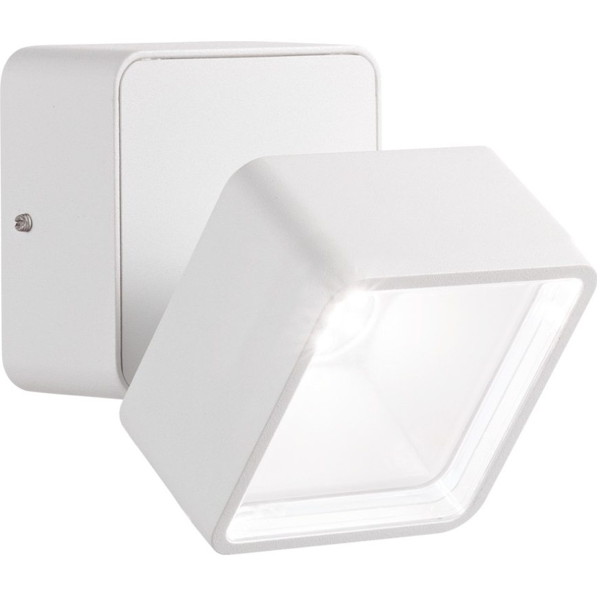 Ideal Lux - LED vanjsko zidno svjetlo OMEGA LED/7W/230V CRI 90 IP54 bijela