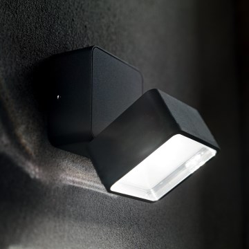 Ideal Lux - LED vanjsko zidno svjetlo OMEGA LED/7W/230V CRI 90 IP54 smeđe