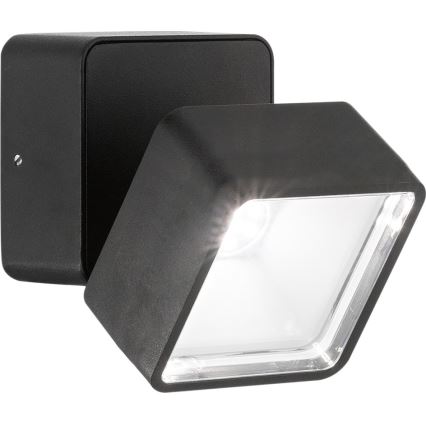 Ideal Lux - LED vanjsko zidno svjetlo OMEGA LED/7W/230V CRI 90 IP54 smeđe