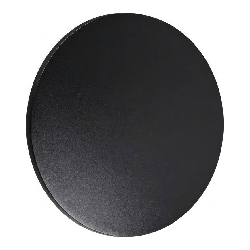 Ideal Lux - LED vanjsko zidno svjetlo PUNTO LED/12W/230V CRI 90 promjer 24 cm IP54 crna