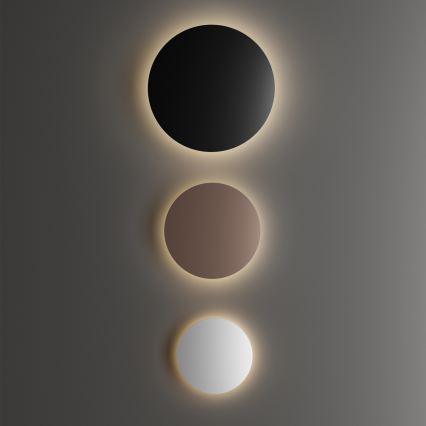 Ideal Lux - LED vanjska zidna svjetiljka PUNTO LED/16W/230V CRI 90 Ø 30 cm IP54 smeđa