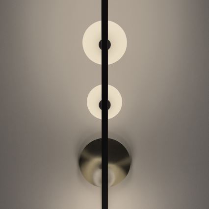 Ideal Lux - LED Viseći luster BIRDS 5xG9/3W/230V crna/zlatna