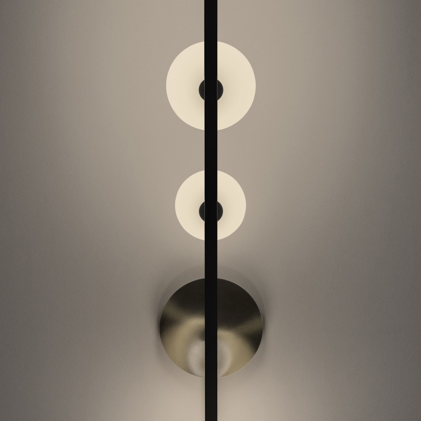 Ideal Lux - LED Viseći luster BIRDS 5xG9/3W/230V crna/zlatna