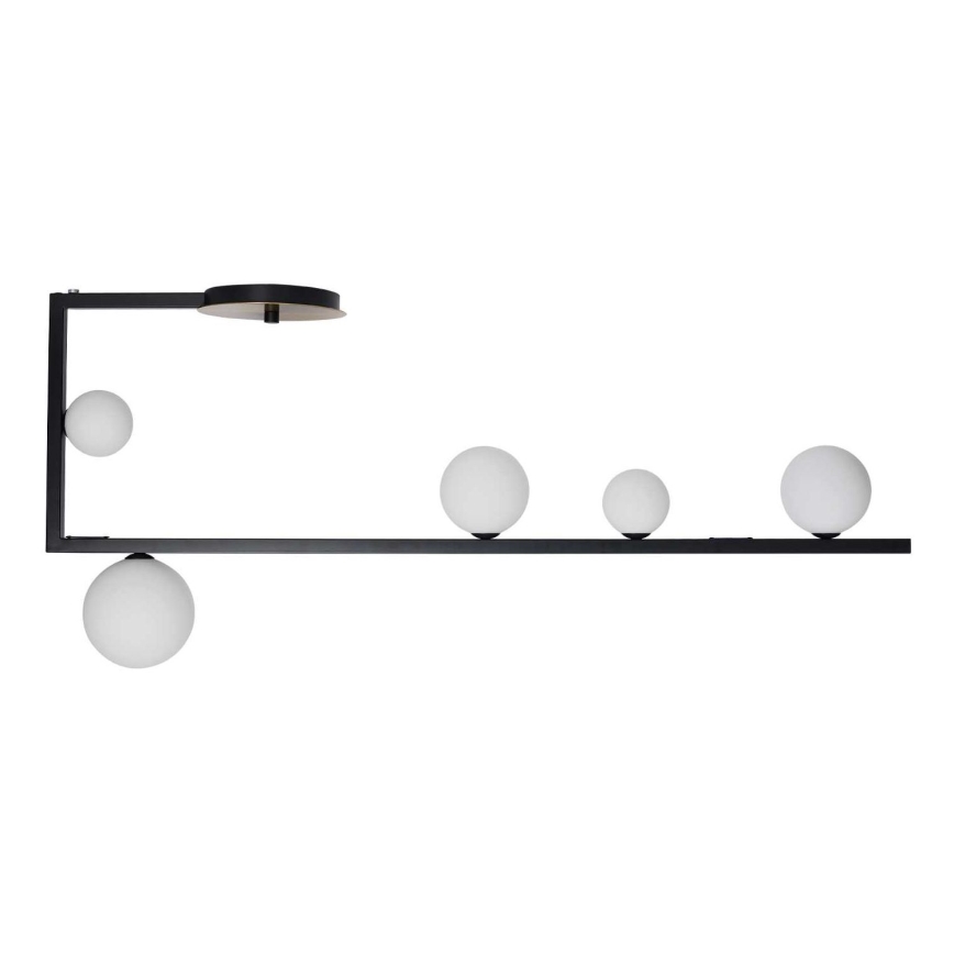 Ideal Lux - LED Viseći luster BIRDS 5xG9/3W/230V crna/zlatna