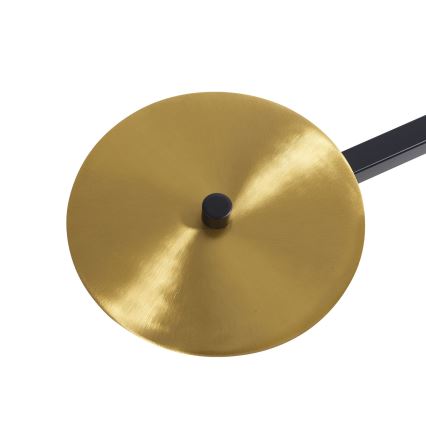 Ideal Lux - LED Viseći luster BIRDS 5xG9/3W/230V crna/zlatna