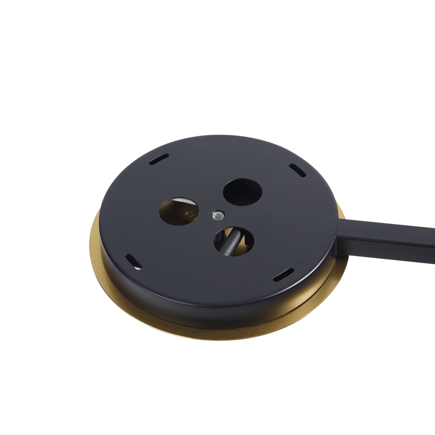 Ideal Lux - LED Viseći luster BIRDS 5xG9/3W/230V crna/zlatna