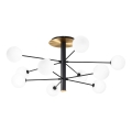 Ideal Lux - LED Viseći luster COSMOPOLITAN 10xG9/3W/230V pr. 124 cm crna
