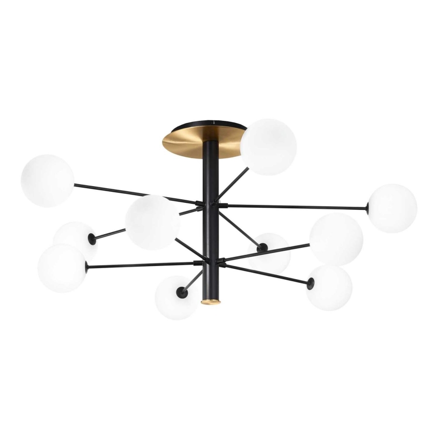 Ideal Lux - LED Viseći luster COSMOPOLITAN 10xG9/3W/230V pr. 124 cm crna