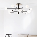 Ideal Lux - LED Viseći luster COSMOPOLITAN 12xG9/3W/230V pr. 145 cm crna