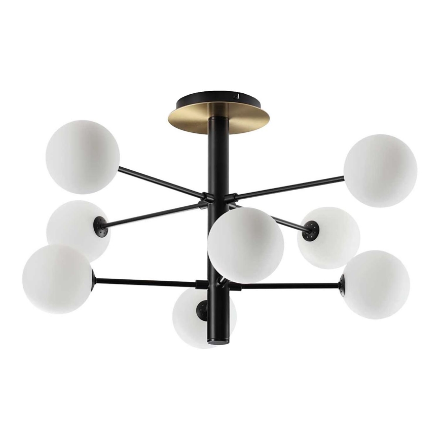 Ideal Lux - LED Viseći luster COSMOPOLITAN 8xG9/3W/230V pr. 64 cm crna