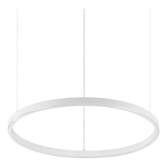 Ideal Lux - LED viseći luster na kabelu ORACLE SLIM LED/29W/230V 3000K CRI 90 Ø 50 cm bijela