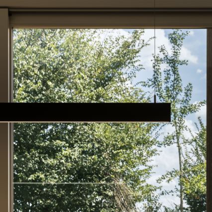 Ideal Lux - LED viseći luster na sajli LINUS LED/32W/230V 4000K CRI 90 120 cm crni