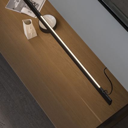 Ideal Lux - LED viseći luster na sajli LINUS LED/32W/230V 4000K CRI 90 120 cm crni