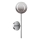 Ideal Lux - LED Zidna lampa EQUINOXE 1xG4/2W/230V sjajni krom/dimna