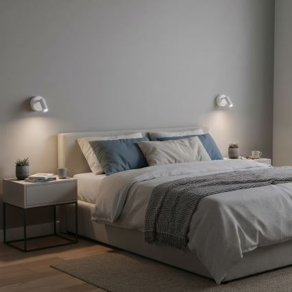 Ideal Lux - LED Zidna reflektorska svjetiljka BEAN LED/3W/230V CRI 90 bijela