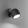 Ideal Lux - LED Zidna reflektorska svjetiljka DODO 1xGX53/9W/230V crna