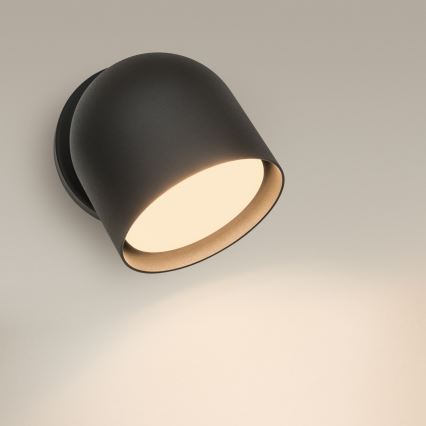 Ideal Lux - LED Zidna reflektorska svjetiljka DODO 1xGX53/9W/230V crna