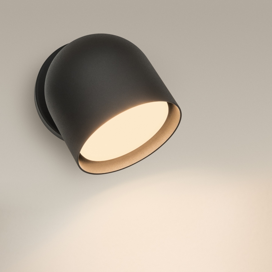 Ideal Lux - LED Zidna reflektorska svjetiljka DODO 1xGX53/9W/230V crna