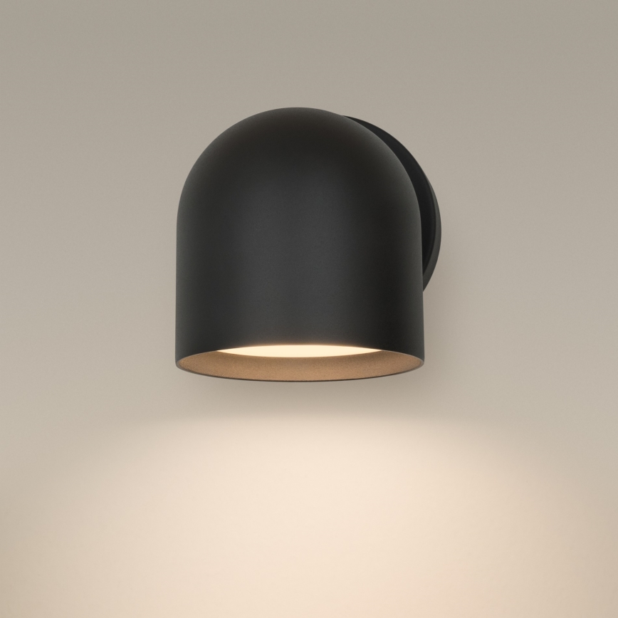 Ideal Lux - LED Zidna reflektorska svjetiljka DODO 1xGX53/9W/230V crna