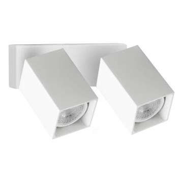 Ideal Lux - LED zidna spot svjetiljka DYNAMITE 2xGU10/7W/230V CRI 90 bijela