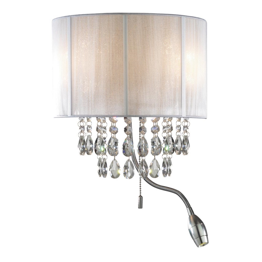 Ideal Lux - LED Zidna svjetiljka 2xE14/40W/230V + LED/1W