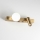 Ideal Lux - LED zidna svjetiljka BINOMIO 2xLED/3W/230V CRI 90 mesing