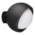 Ideal Lux - LED zidna svjetiljka BLOOM 1xE27/42W/230V crna