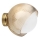 Ideal Lux - LED zidna svjetiljka BLOOM 1xE27/42W/230V zlatna/dimno bež