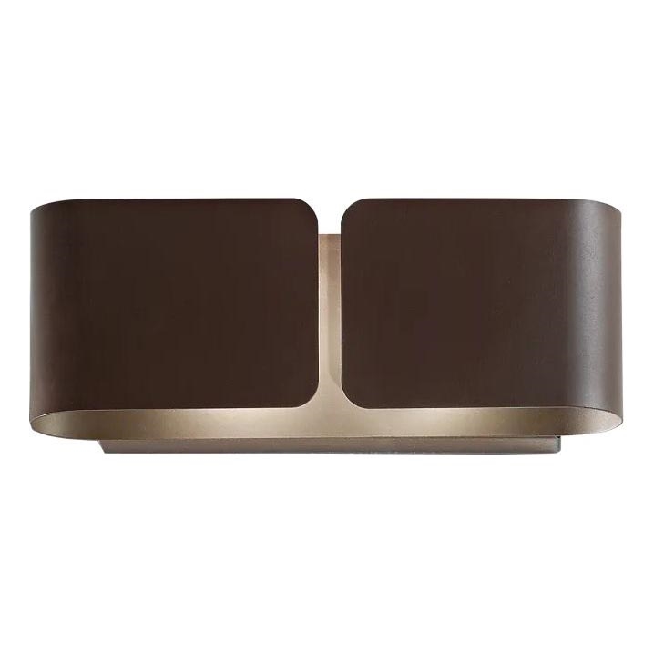 Ideal Lux - LED Zidna svjetiljka CLIP 2xG9/3W/230V smeđa
